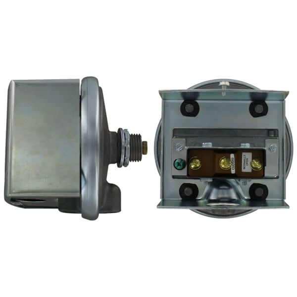 Pressure Switch, Standard, 2SPDT, 1/8" FNPT, 2.5 to 9 in H2O Range